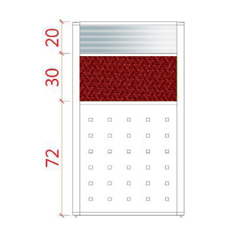 【U02-01】2.5公分屏風/高122專用賣場/可搭配桌板、辦公家具OA