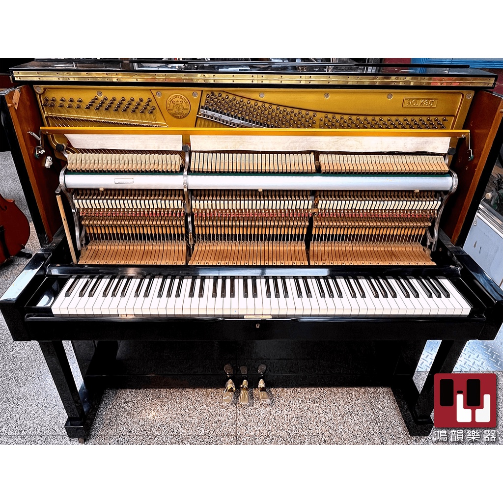 KAWAI K35 中古直立鋼琴 【鴻韻樂器】 二手鋼琴 3號琴 河合 日製KAWAI中古琴 新竹本店