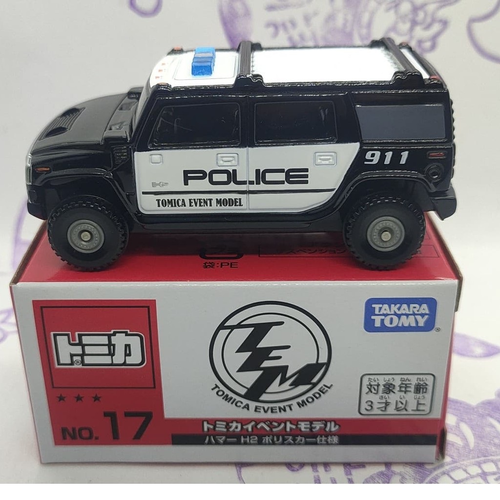 (現貨) Tomica 多美 TEM 會場限定 3星  17 Hummer H2  Police