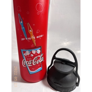 早期老物可口可樂塑膠手提杯收藏～可口可樂Coca-Cola出品～塑膠飲料杯🥤～收藏老物～二手品～20年收藏