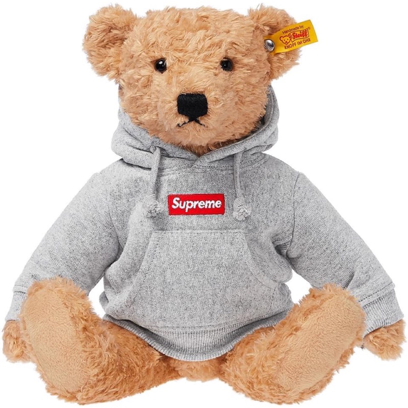 Supreme Steiff® Bear Box Logo Bogo 泰迪熊 熊熊