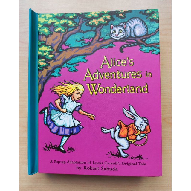 降價出清！Aice's adventures in wonderland pop-up book愛麗絲夢遊仙境立體書