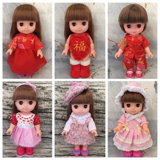 ✨Q比童樂趣✨（現貨）小美樂 芮咪 紗奈通用衣服配件 娃娃衣服適穿於25～27公分娃娃 🔹