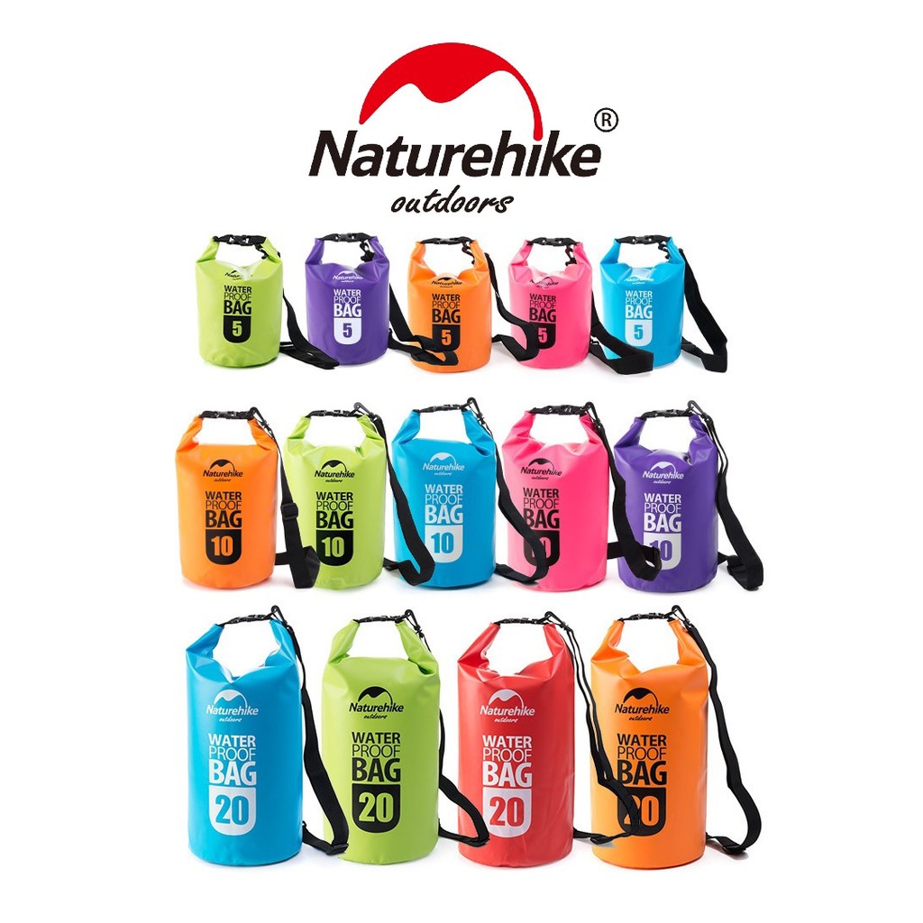 【山道具屋】Naturehike-NH 海洋單肩防水背包/溯溪包/漂流袋/衣物防水包(5~20L)