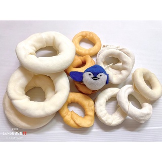 臺灣製造[[牛奶甜甜圈/牛皮骨]]狗狗磨牙潔牙零食-牛皮骨-牛奶打結骨頭-牛奶打結骨-牛奶甜甜圈-，煙燻甜甜圈