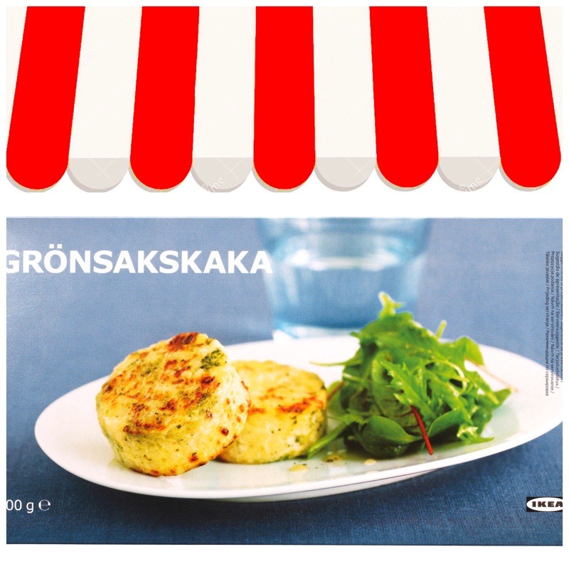 Ikea馬鈴薯餅 我的小廚房 冷凍蔬菜馬鈴薯餅gronsakskaka 代購服務 蝦皮購物