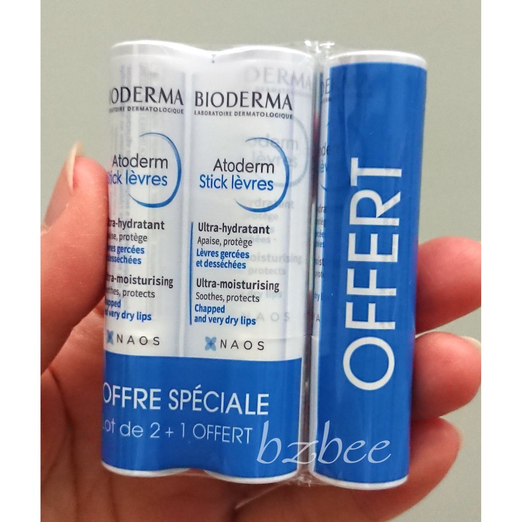 出清特價 Bioderma 滋潤修護護唇膏4g 1支 60 賣場購買滿 100 含 才出貨 賦妍系列 蝦皮購物
