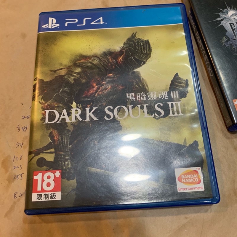 Ps4 dark souls3 黑暗靈魂3 繁體中文版 二手