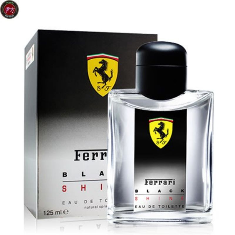 【香水】Ferrari 法拉利 Black Shine 光速男性淡香水10ml(滾珠分裝瓶) 
