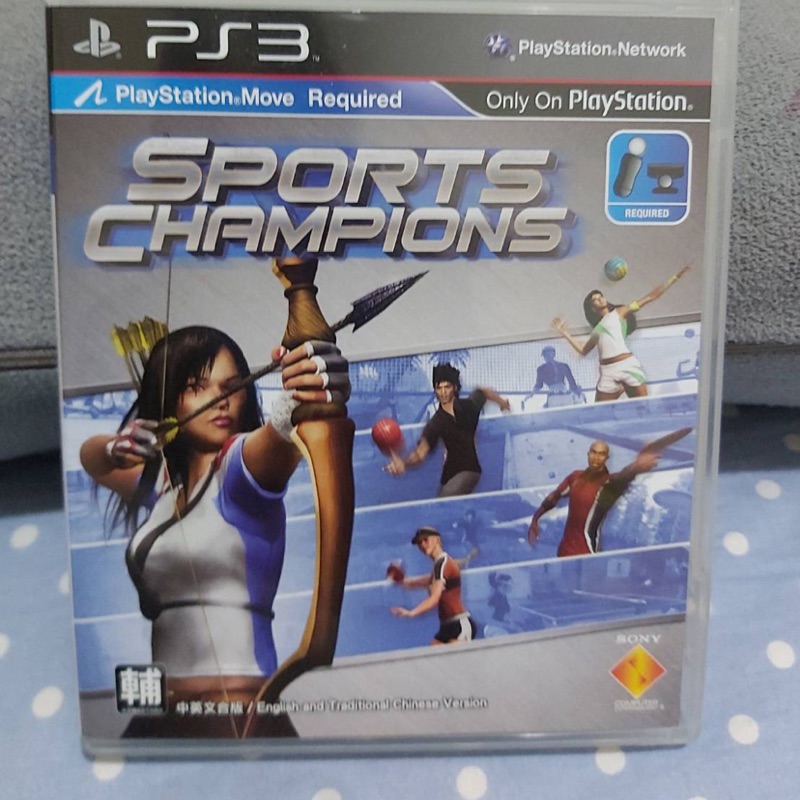 PS3 SPORTS CHAMPIONS 運動冠軍 二手正版光碟
