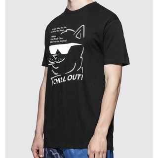 RIPNDIP CHILL OUT TEE 黑色 短袖T恤 中指貓 台灣總代理-ALL