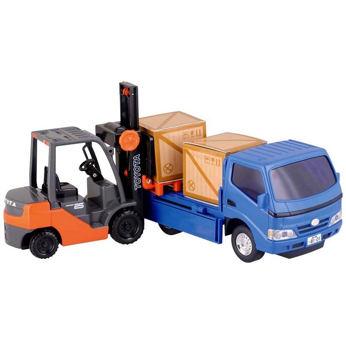 日本代購 日本直送 Direct from Japan 日本選品 toyco 堆高機小貨車組 聲光玩具車