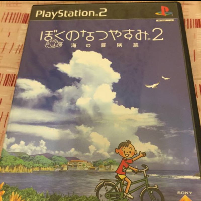 二手PS2日版遊戲片-我的暑假