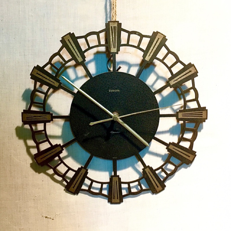 Europa 工業風 時鐘 掛鐘 時計 鐘 德國製