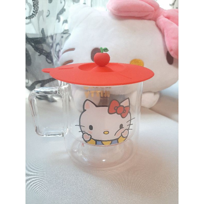 Hello Kitty 三麗鷗雙層玻璃杯