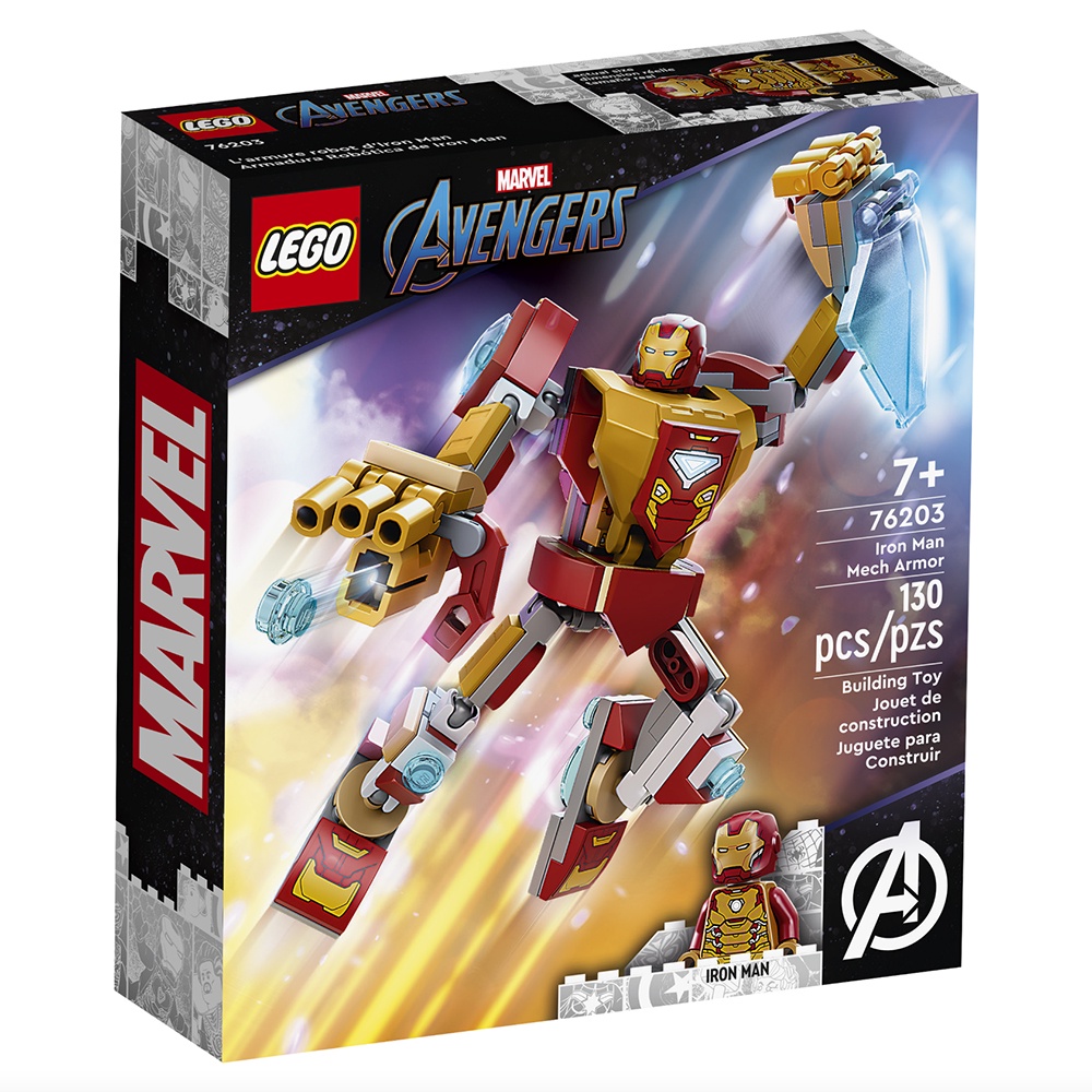 LEGO樂高 Marvel超級英雄系列 Iron Man Mech Armor LG76203