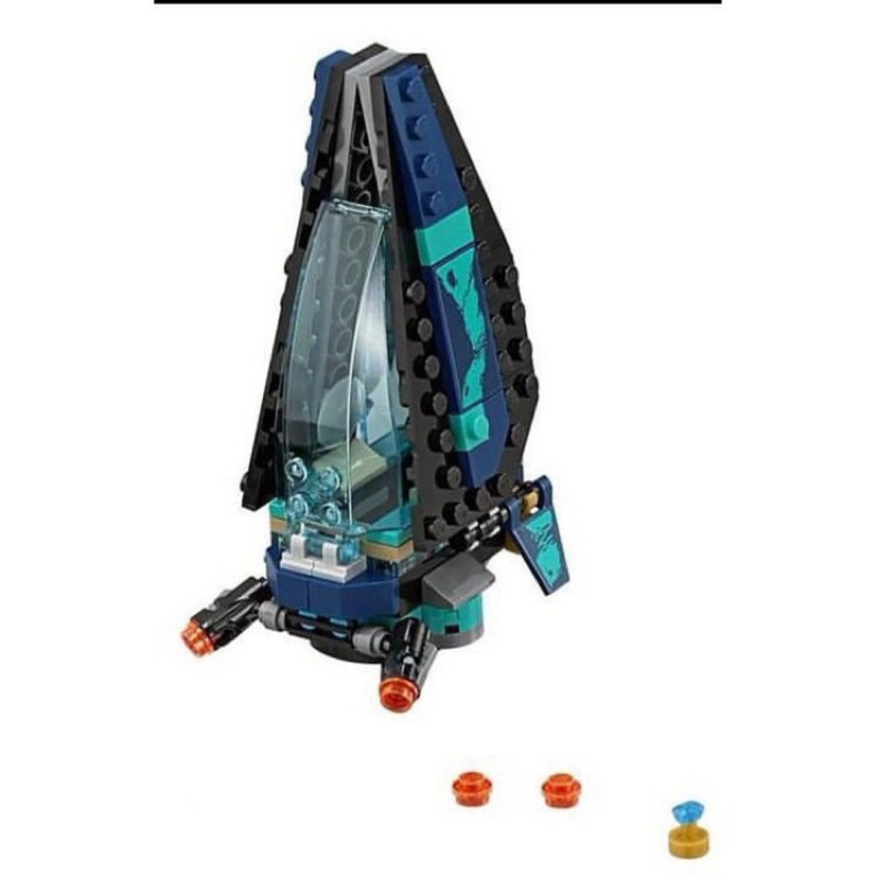 Lego 樂高 76101 超級英雄 復仇者聯盟 無限之戰 美國隊長 黑寡婦 單售載具含寶石一顆