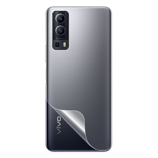 【大螢膜PRO】vivo Y52 5G 手機背面保護貼 MIT犀牛皮 緩衝撞擊刮痕修復環保無毒SGS防水防塵專利貼合治具