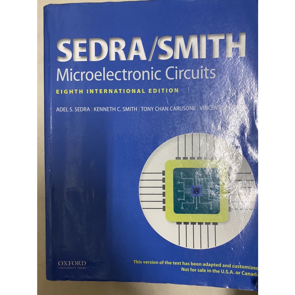 Sedra/Smith Microelectronic Circuits 8/e