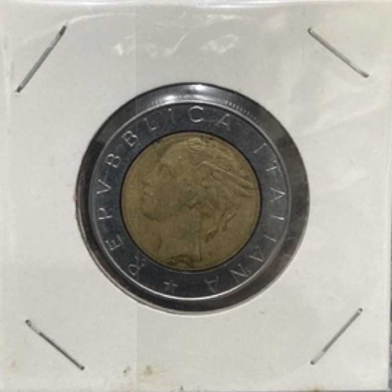 義大利 🇮🇹 1883年500LIRE硬幣 國外錢幣#收藏 錢幣 硬幣 鈔票 紀念幣