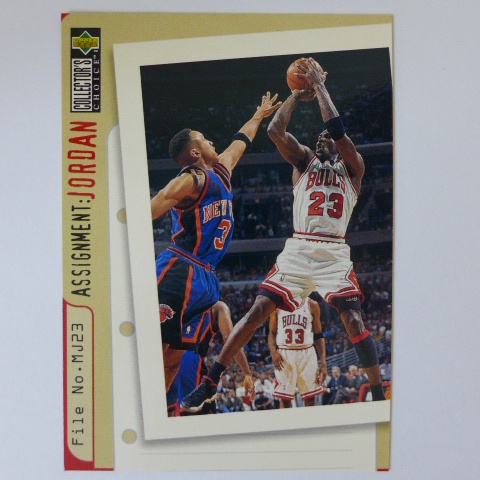 ~ Michael Jordan ~MJ/麥可喬丹/籃球之神/空中飛人/黑耶穌 1996年UD.NBA球員卡