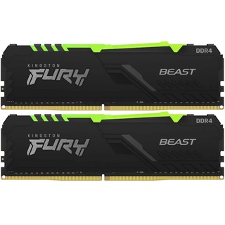 Fury Beast RGB DDR4 3600 32GB 64GB Desktop Memory電競 KF436C18