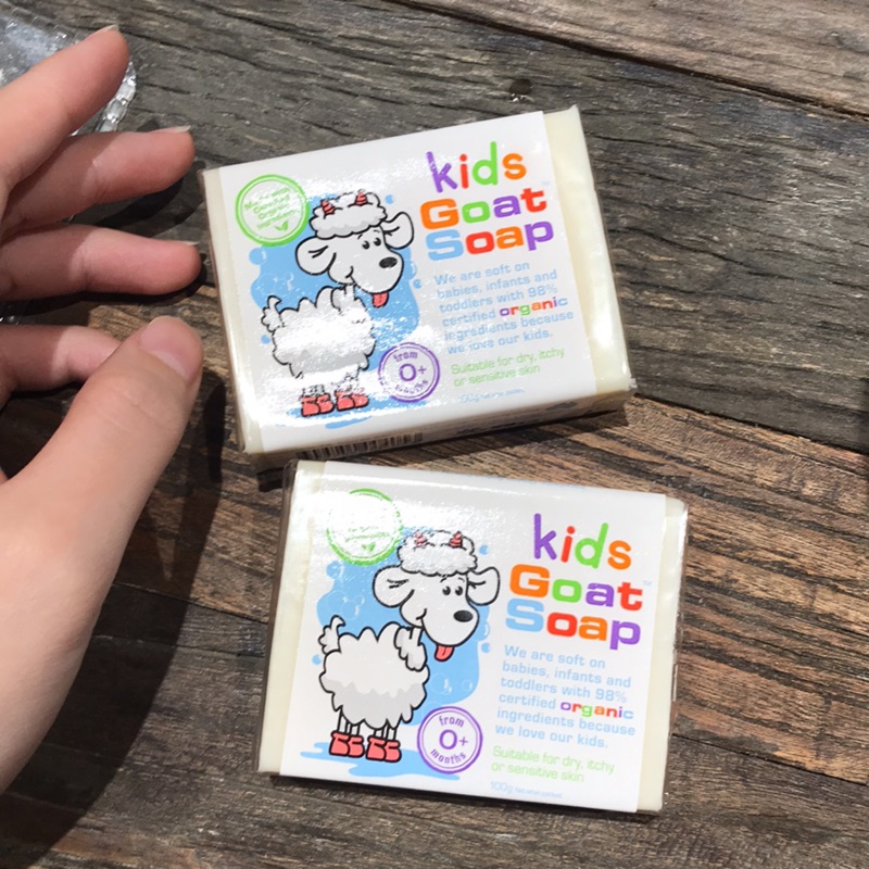 澳洲Goat Soap純手工山羊奶皂兒童專用100g 原味 GOAT SOAP KIDS 100 G