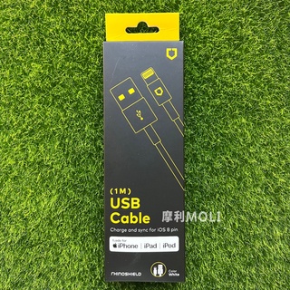 犀牛盾 傳輸線 Lightning to USB-A 充電線 編織線 原廠MFI認證 一公尺 二公尺 1M / 2M