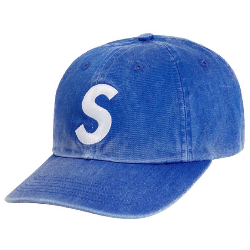 Supreme Pigment print S Logo 6-Panel cap 帽(二手商品) | 蝦皮購物