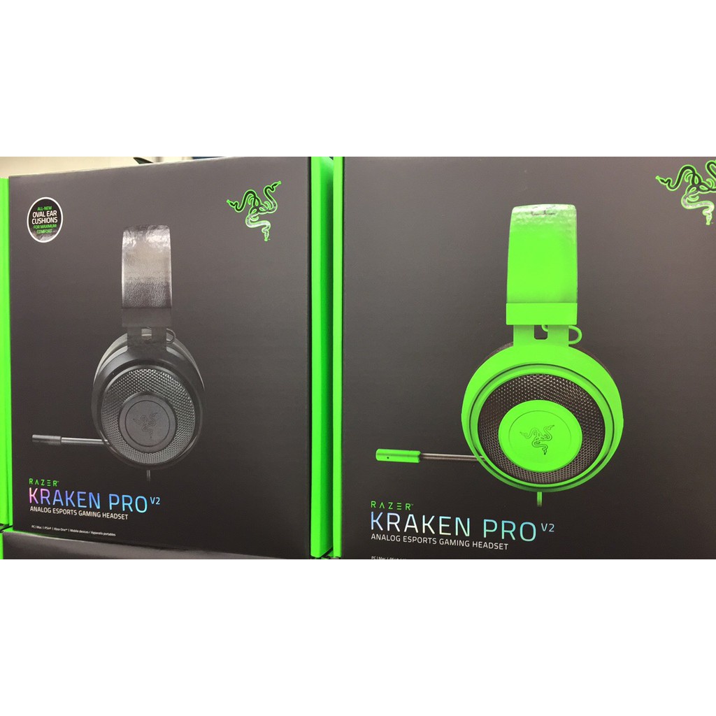 全新 雷蛇 Razer Kraken Pro V2 oval北海巨妖 專業版 V2 鋁合金框架 耳機麥克風