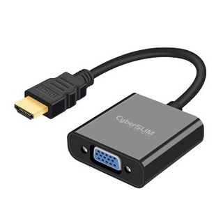Cyberslim HDMI公/VGA母轉換器