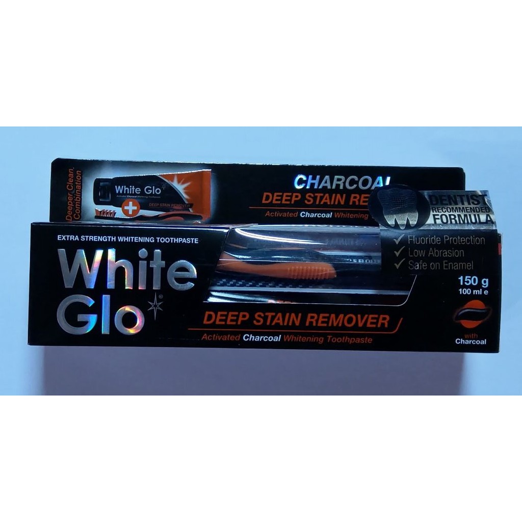 澳洲 White Glo 牙膏 牙間刷 牙刷組 150g