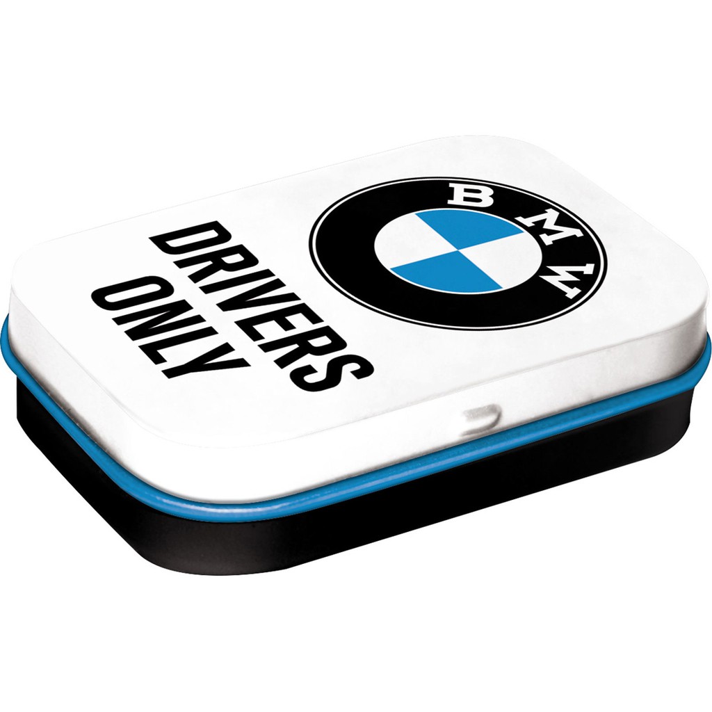 【德國Louis】BMW 小型收納盒 寶馬迷你馬口鐵盒薄荷糖儲物盒針線盒摩托車重機重車騎士小物金屬盒編號10014840