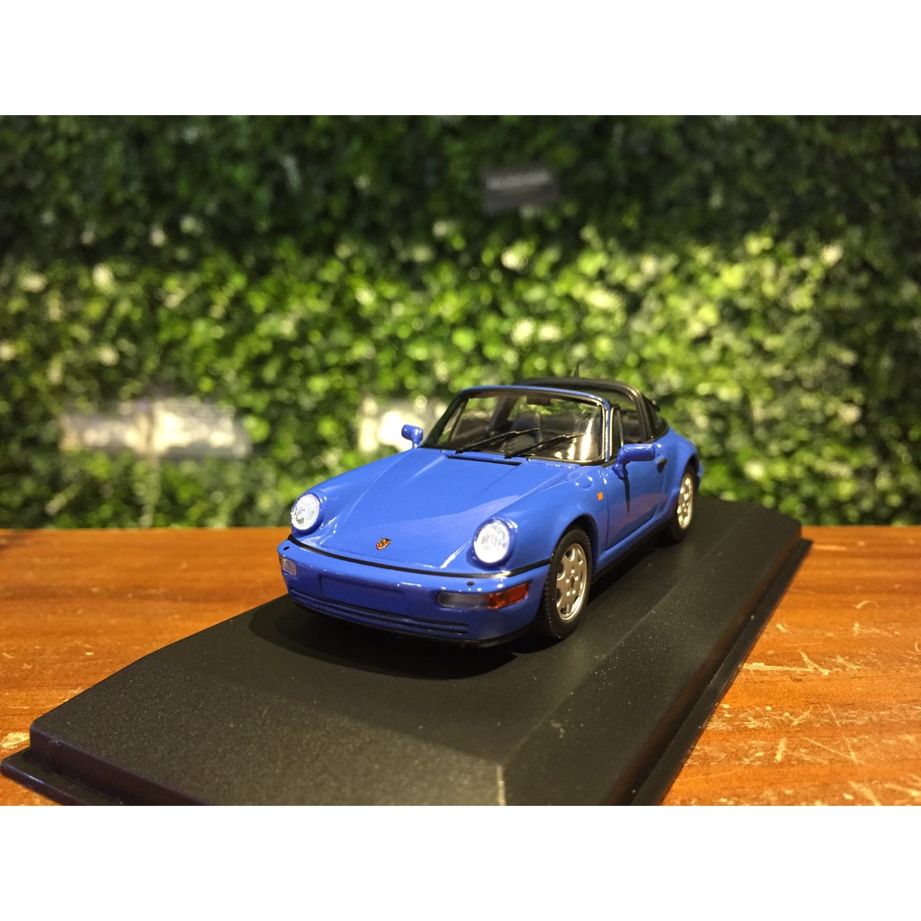 1/43 Minichamps Porsche 911 (964) Targa Blue 940061360【MGM】