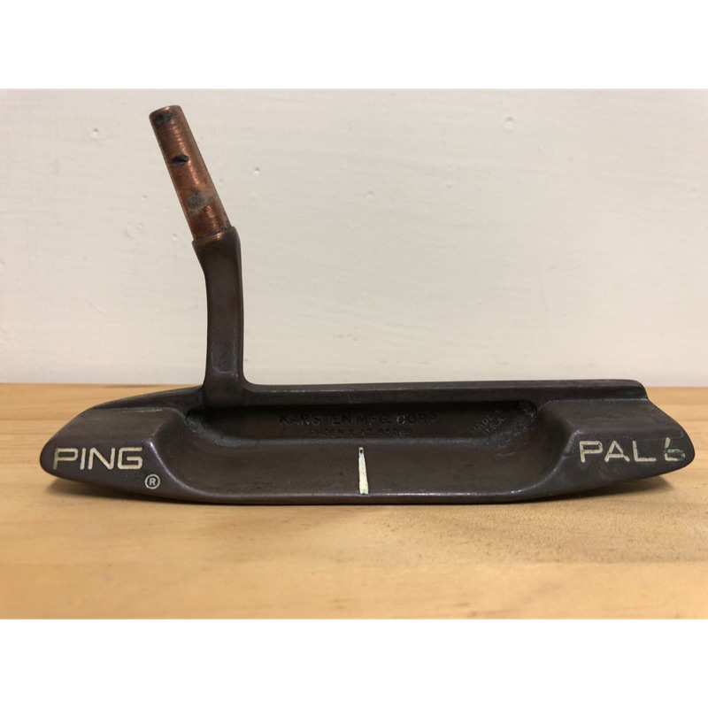 「小頑銅」ping pal6 早期銅頭推桿 美國製