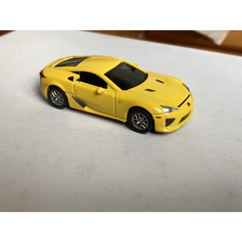 Tomica TL Lexus凌志 LFA 5車組拆賣 TL 10周年紀念（黃色）車尾小掉漆