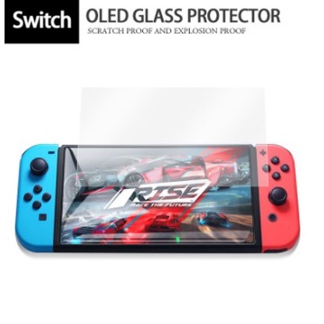 [半價王]任天堂 Switch OLED版 鋼化膜 NS 遊戲機 鋼化玻璃保護貼 螢幕保護貼