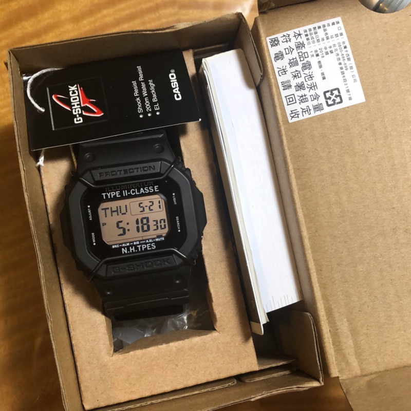 只擺到明天 Casio G Shock Dw 5600 N Hoolywood全新吊牌保卡說明書都在 蝦皮購物