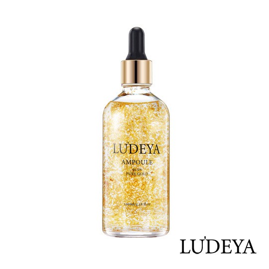 LUDEYA 黃金微臻煥顏精露 24K Ampoule 99.9% Pure Gold100ml 賈靜雯