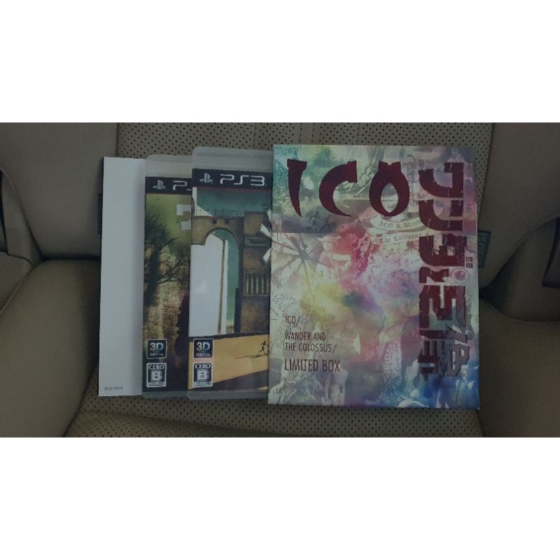 SONY PS3 迷霧古城(ICO)+汪達與巨像 限定精裝版 日版