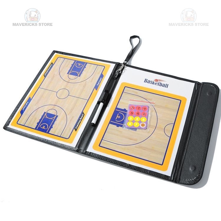 籃球戰術板 教練板指揮板足球隊比賽訓練戰術執行板折疊磁性筆記本
