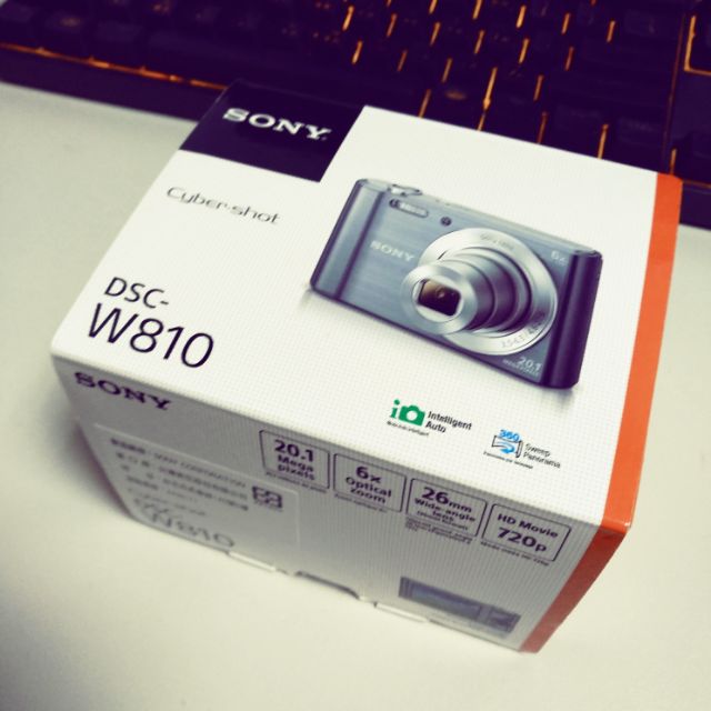 相機 digital camera Sony DSC - W810 20.1MP 6 x optical zoom