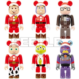 BEETLE BE@RBRICK DISNEY 聖誕節 迪士尼 皮克斯 一番賞 玩具總動員 胡迪 三眼怪 吊飾 100%