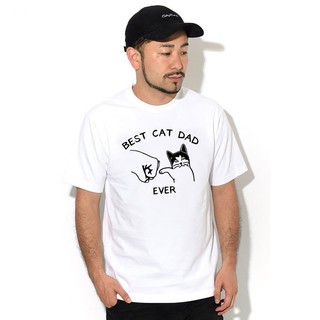 BEST CAT DAD EVER 中性短袖T恤 8色 (現貨) 最棒的貓咪爸爸毛小孩狗動物班服團體服禮物父親
