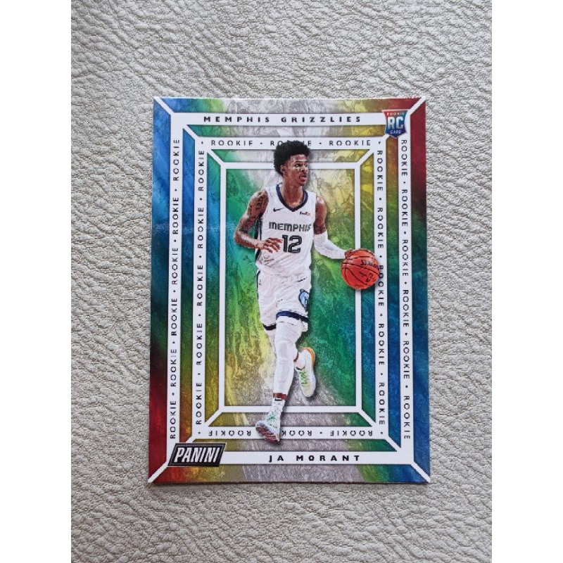 新人王 2019-20 Panini Player of the Day Ja Morant #52 Rookie Rc