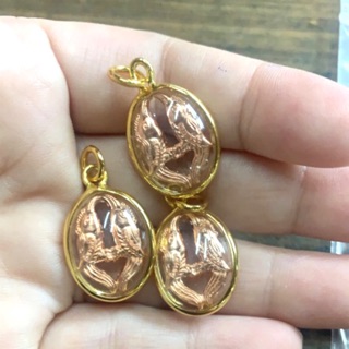 龍波本人緣鳥吊墜，現貨，玫瑰金