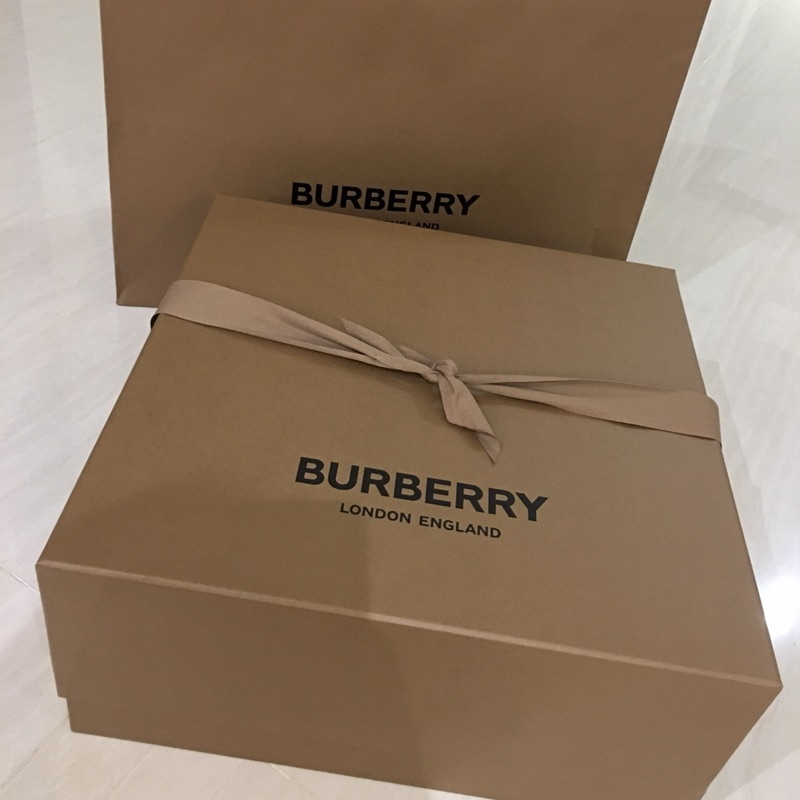 2020新款BURBERRY大紙袋+紙盒