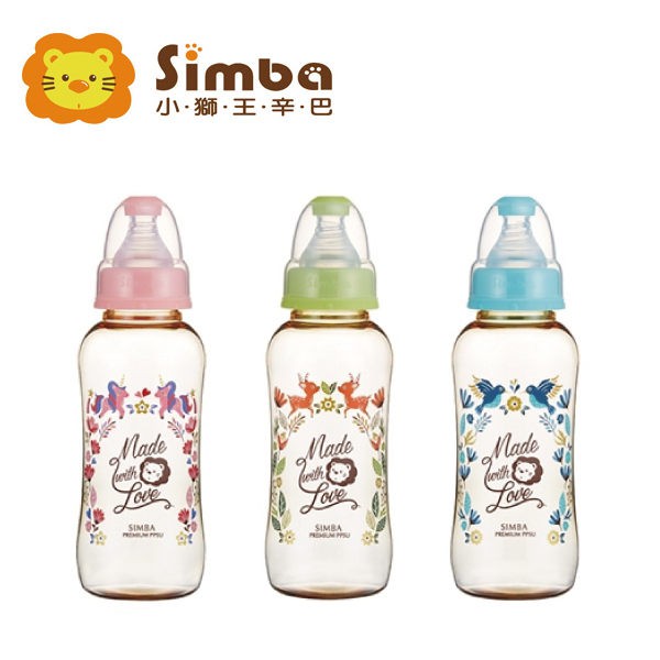 小獅王辛巴Simba 桃樂絲PPSU標準葫蘆大奶瓶320ml  (三色可選)