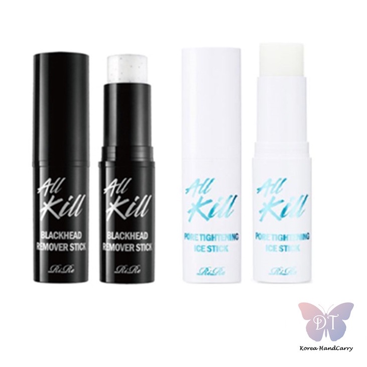 滴滴踢 Rire All Kill 黑頭粉刺清潔棒去黑頭粉刺清潔棒粉刺棒清潔棒10g 韓國官方現貨正品 蝦皮購物