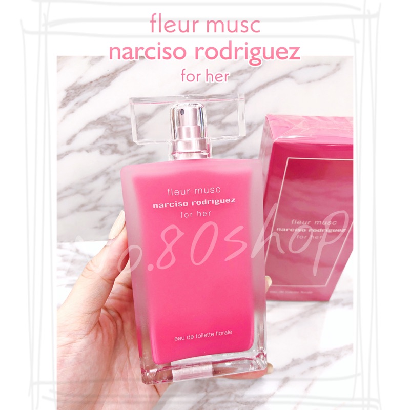 ☁️現貨公司正貨💯 Narciso Rodriguez for her fleur musc 桃色花舞淡香水100ml